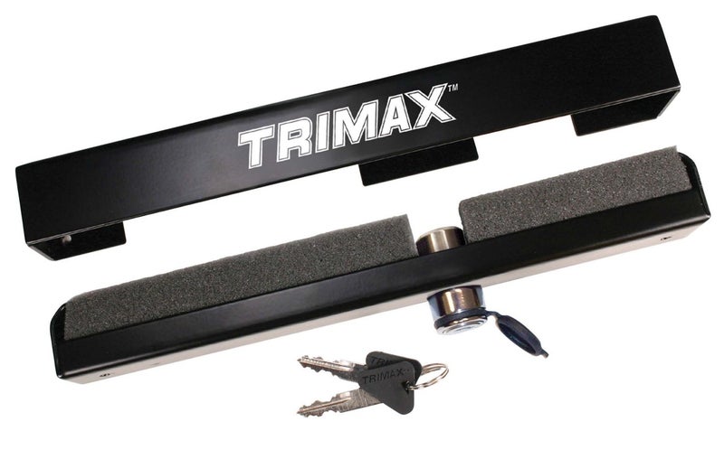 Trimax TBL610 Outboard Motor Lock Quick Release/Install, Secures for Maximum Security, Black